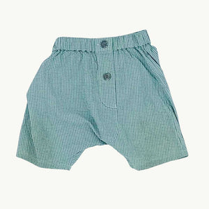 Hardly Worn Happyology checked trousers size 12-18 months