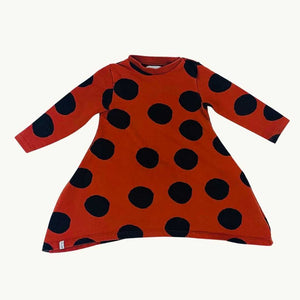 Hardly Worn Hunter & Rose spotty dress size 2-3 years