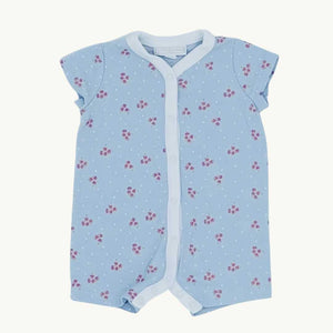 Hardly Worn The White Company blue spot shortie size 3-6 months