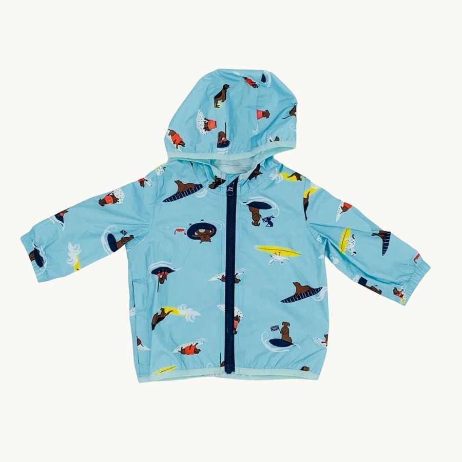 Hardly Worn Joules shell rain jacket size 3-6 months