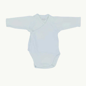 Hardly Worn Bout’Chou white kimono bodysuit size Newborn