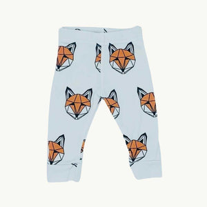 Hardly Worn Tobias & The Bear geometric fox leggings size 0-3 months