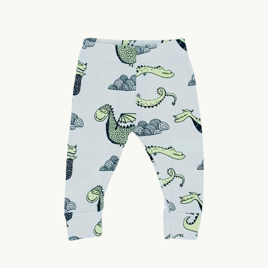 Hardly Worn Tobias & The Bear dragon leggings size 3-6 months