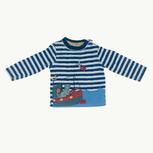 Gently Worn John Lewis puppy top size 3-6 months