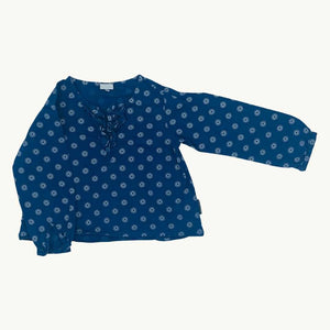 Gently Worn Polarn O Pyret geometric blouse size 3-4 years