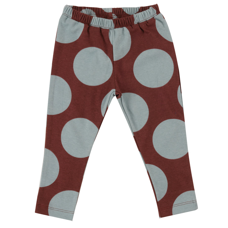 Leggings with Blue Surf & Spice giant spots