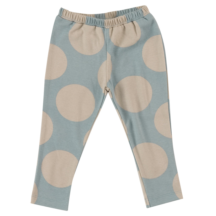 Leggings with Pumice & Blue Surf giant spots