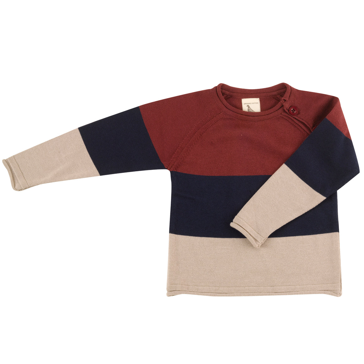 Raglan Jumper with stripes