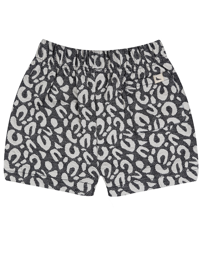 Animal jaquard shorts