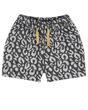 Animal jaquard shorts