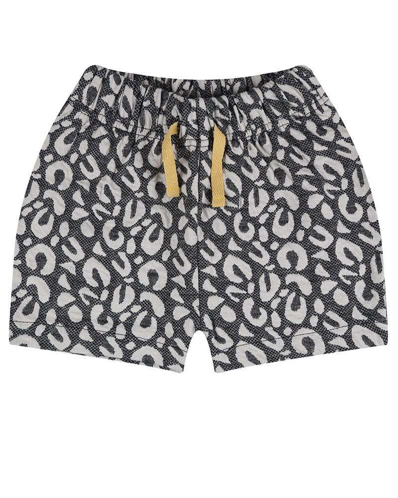 Animal jaquard shorts