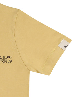 Living Life embroidered t-shirt