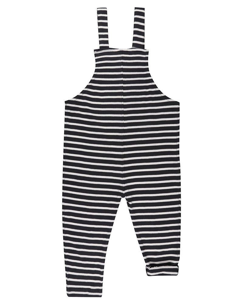 Summer stripe easy fit dungarees