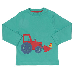 AppliquÃ© Tractor long sleeve T-Shirt